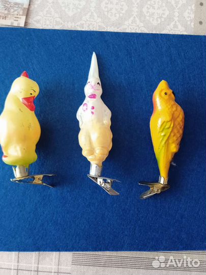 Елочные игрушки СССР