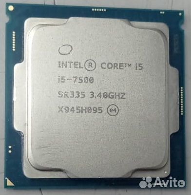 Процессор Intel Core i5-7500 3.4GHz (TB up to 3.8G