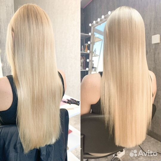 Кератиновое выпрямление и ботокс волос