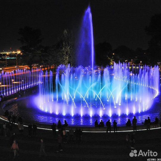 Пешеходный фонтан от производителя