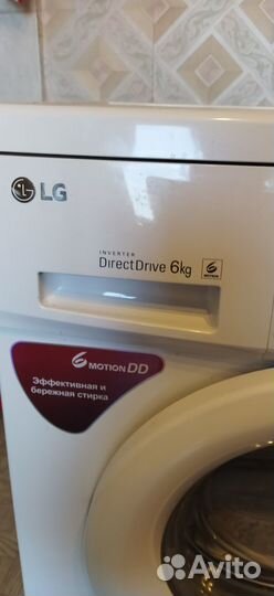 Стиральная машина LG Inverter Direct drive 6 кг
