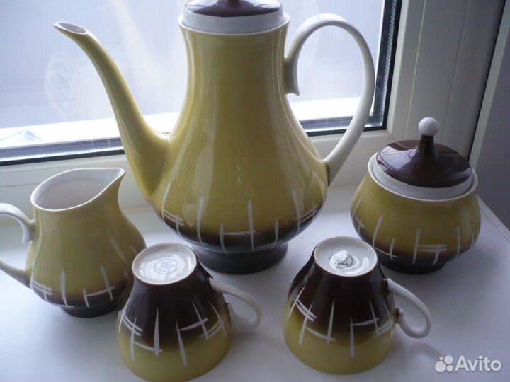 Чайный сервиз-Гдр-Кахла