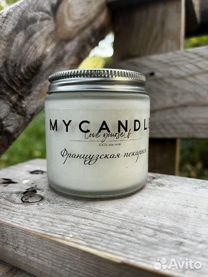 Ароматические соевые свечи