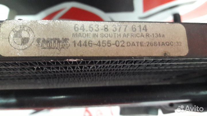 Радиатор кондиционера BMW 325i E46 M54 B25 2003