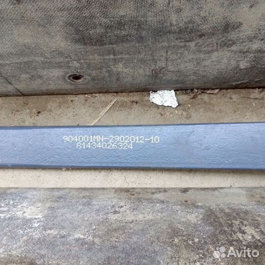 Рессора передняя man tgs