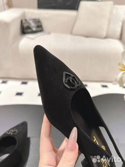 Женские туфли chanel Slingback