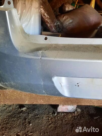 Бампер задний гранта седан