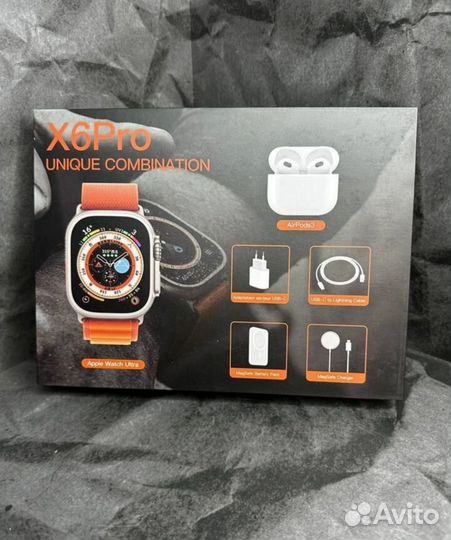 Подарочный набор apple 6 в 1