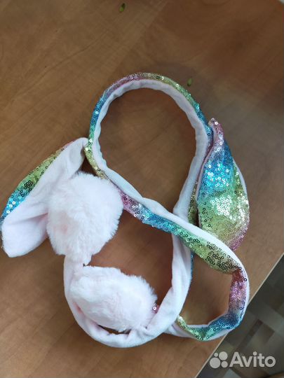 Меховые наушники