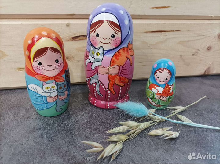 Матрешка (ручная роспись)