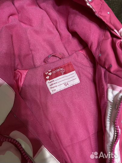 Зимний комбинезон для девочки 110