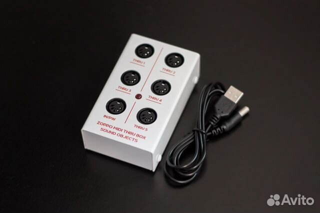 Zoppo Midi Thru Box - Midi сплиттер