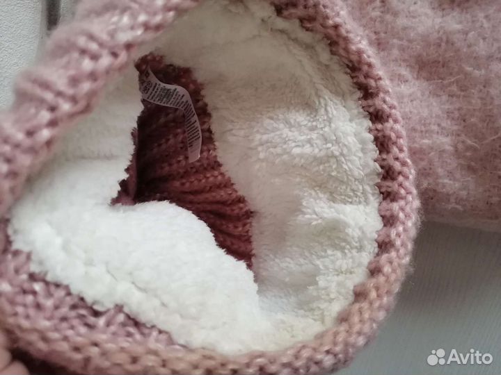 Комплект шапка, шарф