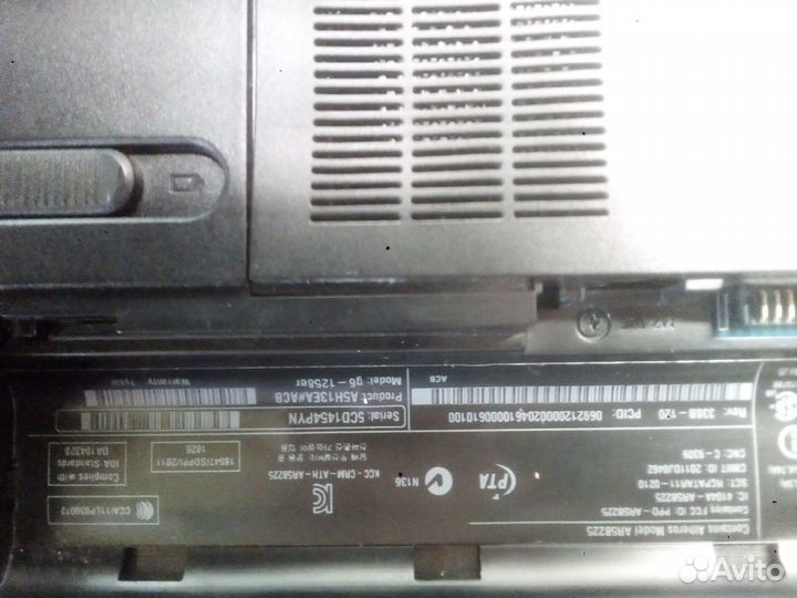 Ноутбук HP pavilion g6