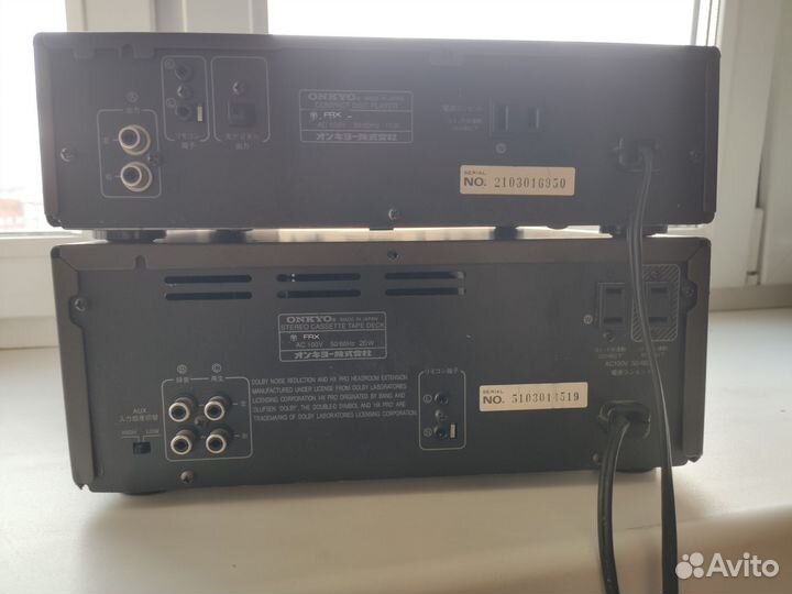 Cd проигрыватель и кассетная дека