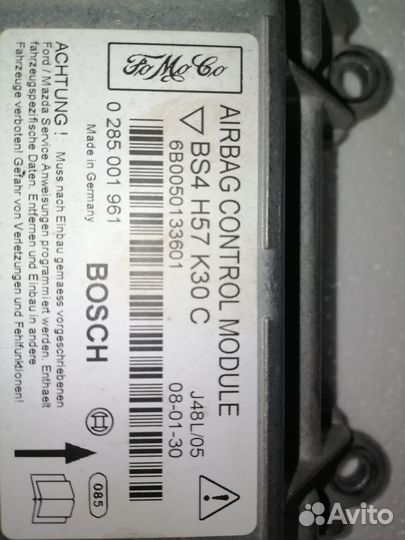 Блок подушек (аирбег) Мазда 3 вк