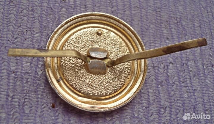 Кокарда Вохр СССР охрана предприятий1970 год