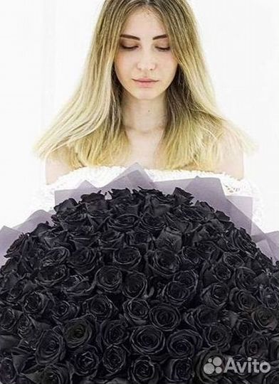 Чёрные розы. Цветы Букеты с доставкой