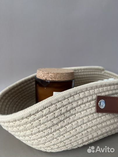 Корзина из джута большая