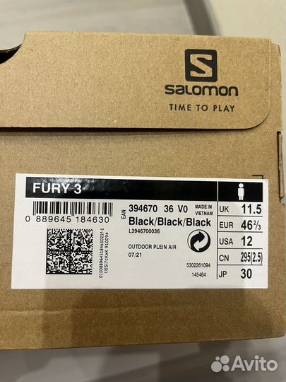 Кроссовки Solomon