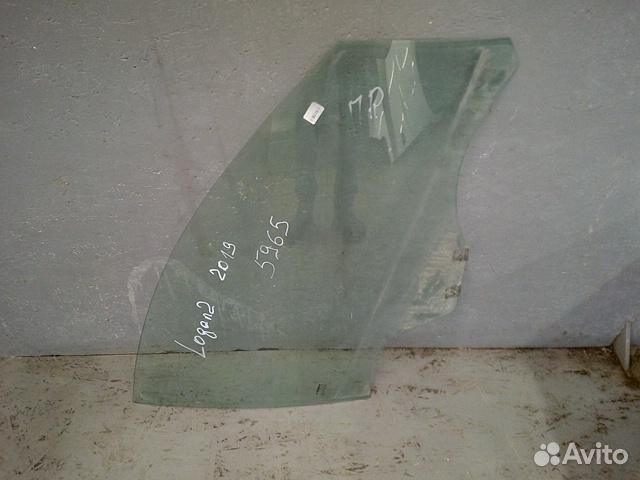 Стекло двери передней правой Renault Logan 2 (2014