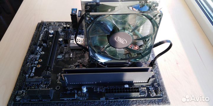 Материнка AsRock H310; Процессор i7 - 8700; Кулер