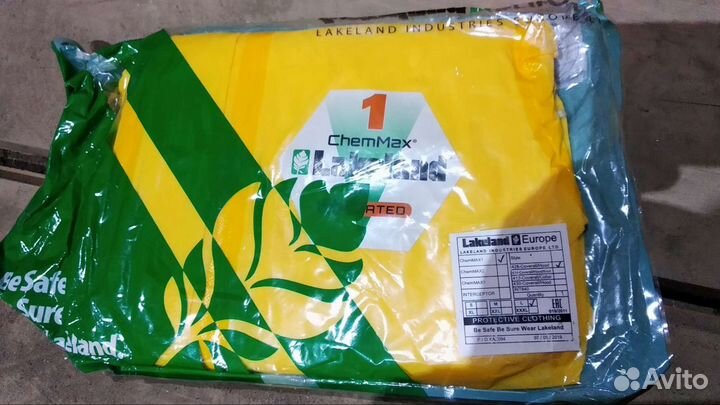 Комбинезон Lakeland chemmax 1 желтый