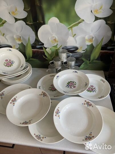 Тарелки СССР 24см