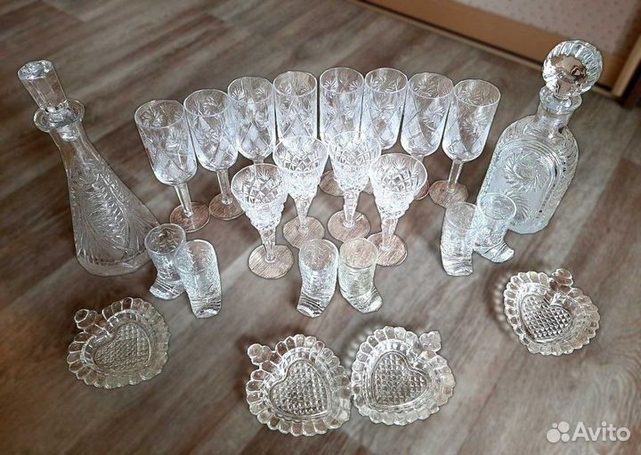 Продам посуду (хрусталь)