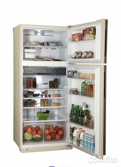 Холодильник Sharp SJ-XE59pmbe бежевый