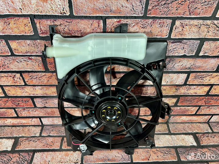 Вентилятор охлаждения Солярис 1 Рио 3