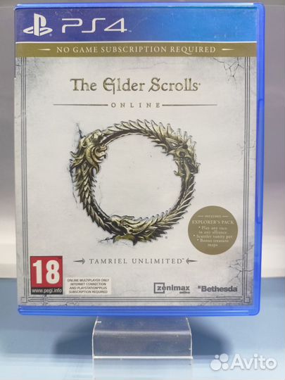 Диск PS4 - TES: Online