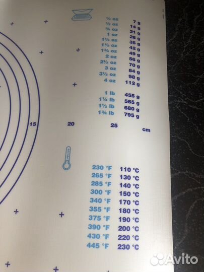 Коврик для раскатки теста Tupperware