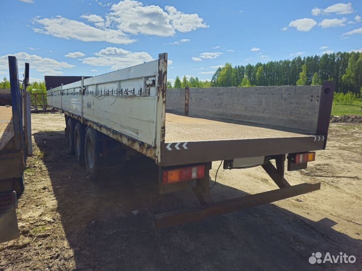 Полуприцеп бортовой Schmitz Cargobull SPR 24, 1992