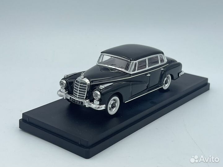 Mercedes-Benz - Adenauer, 1951 Black, 1:43, RIO