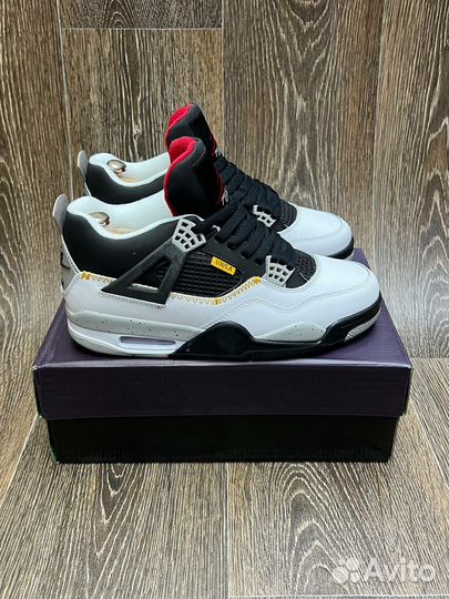 Мужские зимние кроссовки Nike air jordan 4 Lux