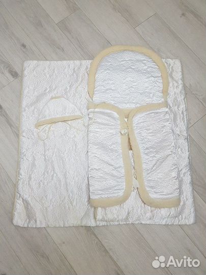 Зимний конверт+одеяло на выписку