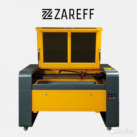 Лазерный станок Zareff Plus 900х600мм 90x60 100W