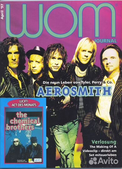 Журнал WOM World Of Music Германия 1996 1997г 7 шт