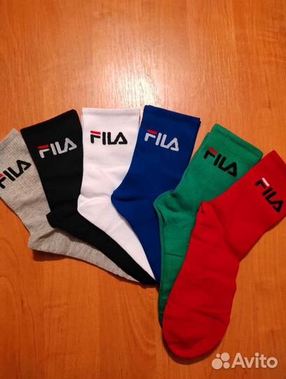 Носки fila высокие