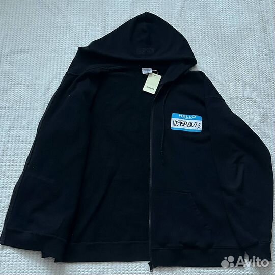 Зип худи vetmo Vetements