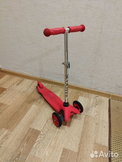 Самокат детский трехколесный б/у