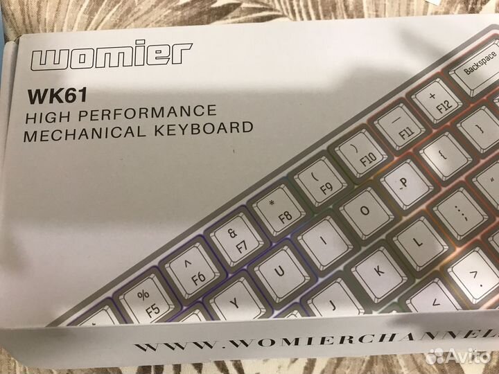 Клавиатура на базе Womier WK61