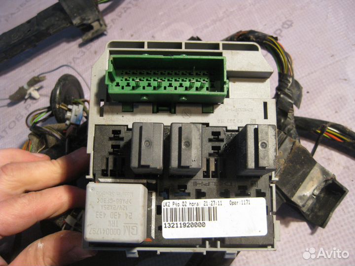 Проводка салонная Опель Мерива А / Opel Meriva A