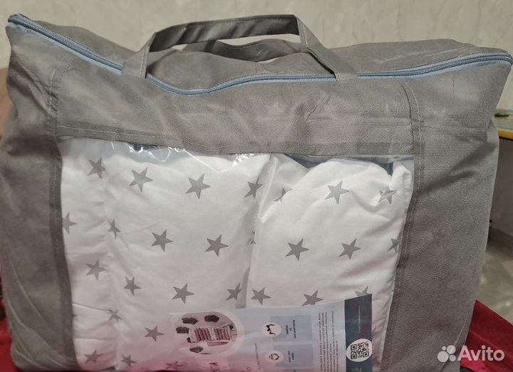 Нрвые Бортики в детскую кроватку + одеяло