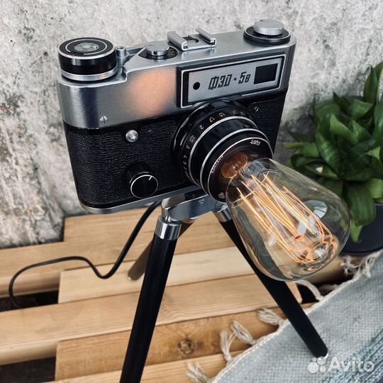 Лампа настольная, светильник лофт, ночник