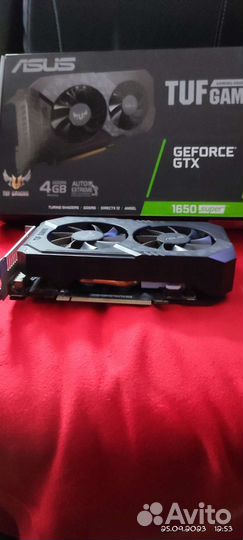 Видеокарта gtx 1650 super