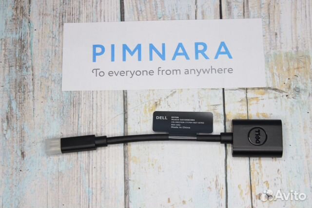 Кабель-переходник Dell DisplayPort (F) to Mini-Dis