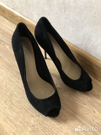 Туфли замша 38