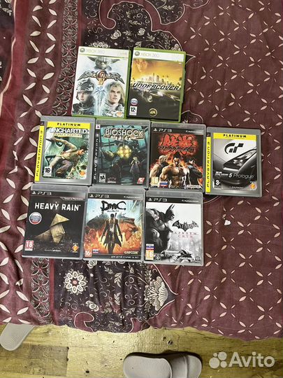 Игры на xbox 360, psp, ps3 nintendo Ds